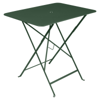 Bistro rectangular table, 77 cm by 57 cm in Cedar Green