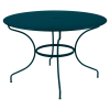 Opéra+ round table, 117 cm diameter in Acapulco Blue