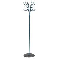Accroche Coeurs coat and hat stand in Acapulco Blue
