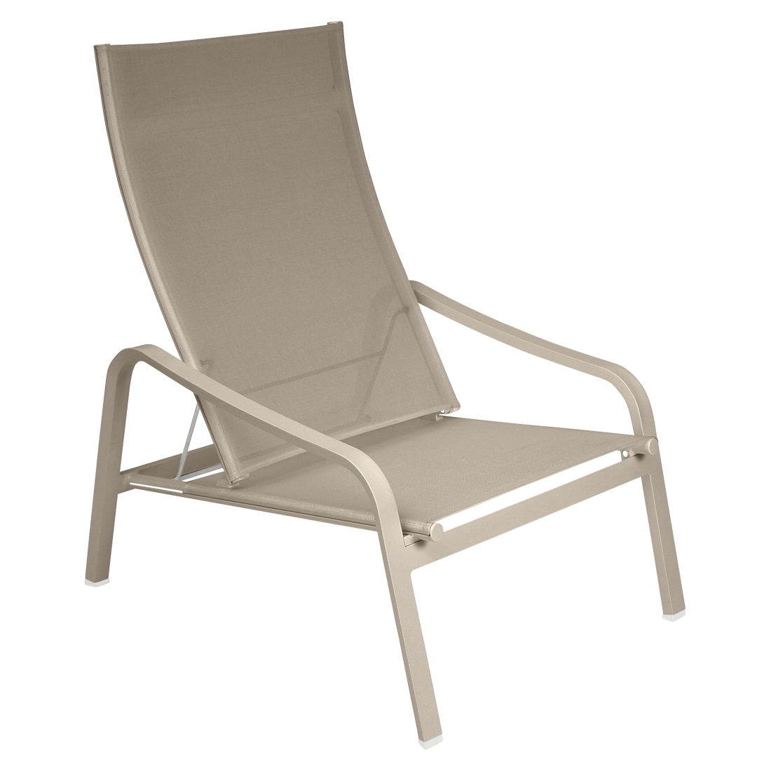 Alizé low armchair in Nutmeg