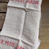 le petit jardin tea towel