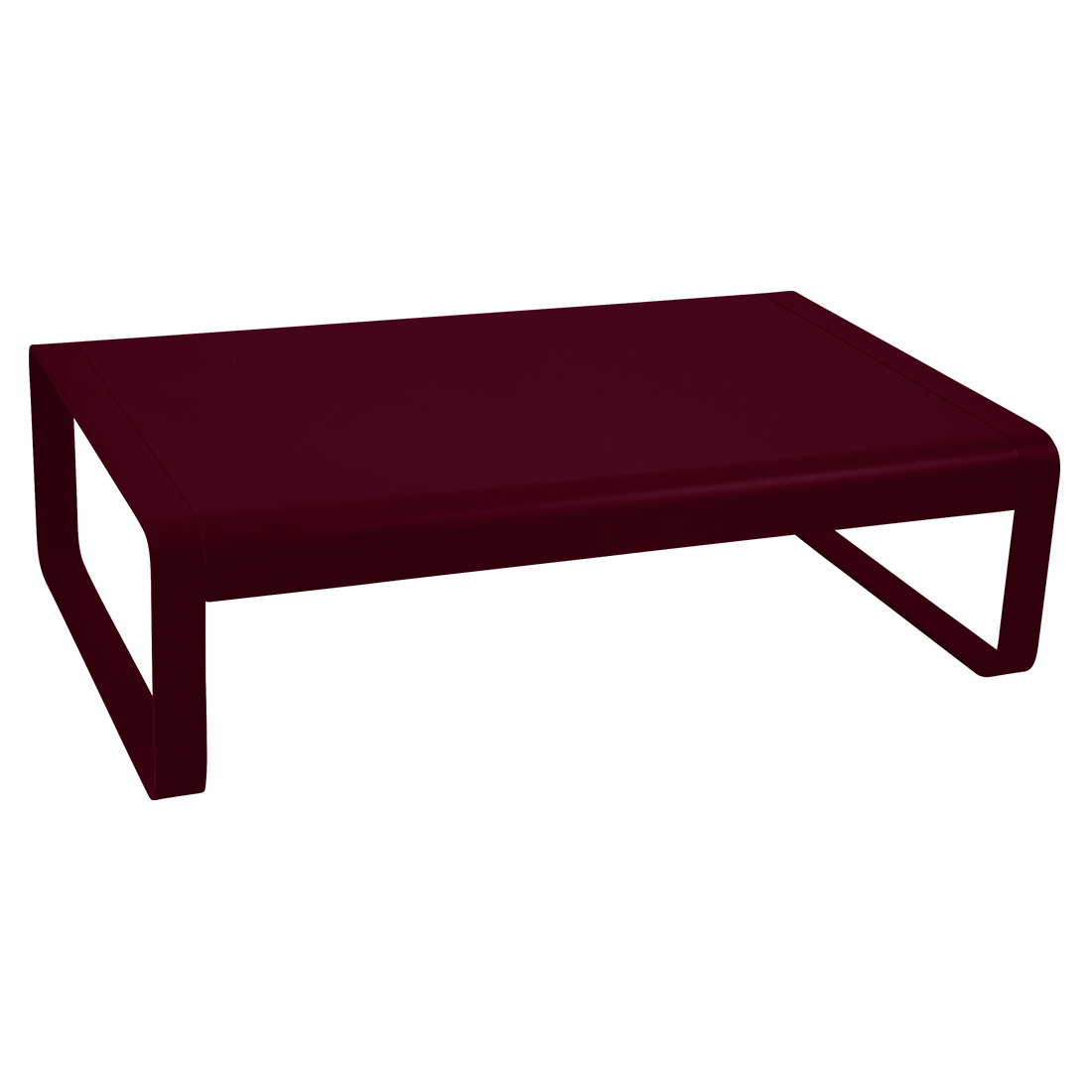 Bellevie low table in Black Cherry