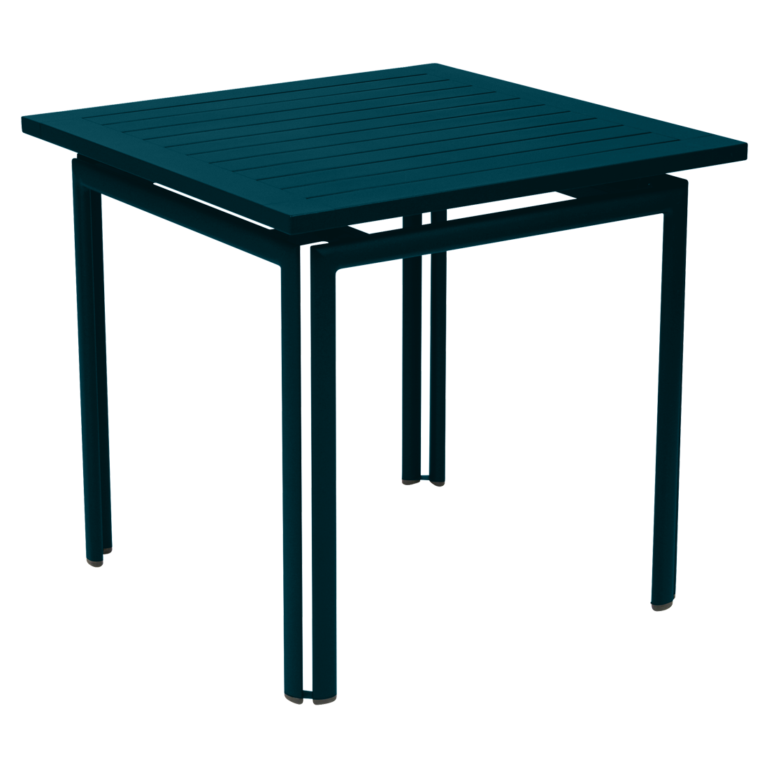 Costa table 80 cm by 80 cm in Acapulco Blue