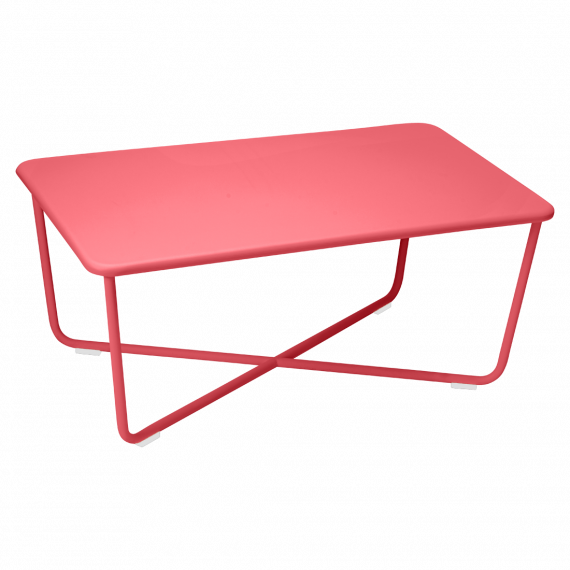 Croisette low table in Poppy