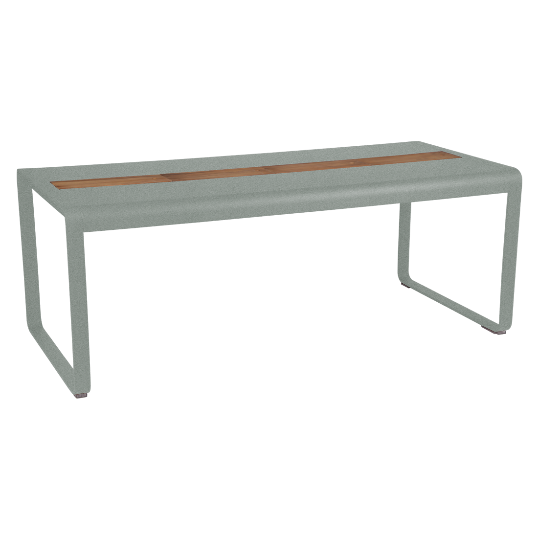 Bellevie table with storage in Lapilli Grey