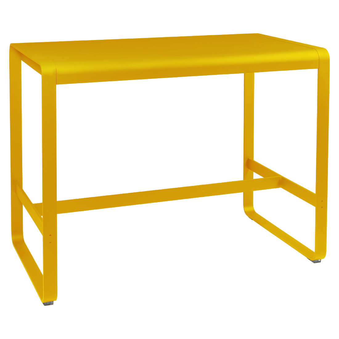 Bellevie high table 140 cm × 80 cm in Honey