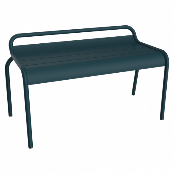 Luxembourg compact bench in Acapulco Blue