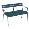Luxembourg two-seater garden bench in Acapulco Blue