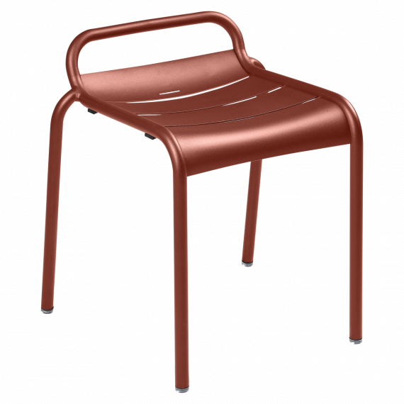 Luxembourg stool in Red Ochre