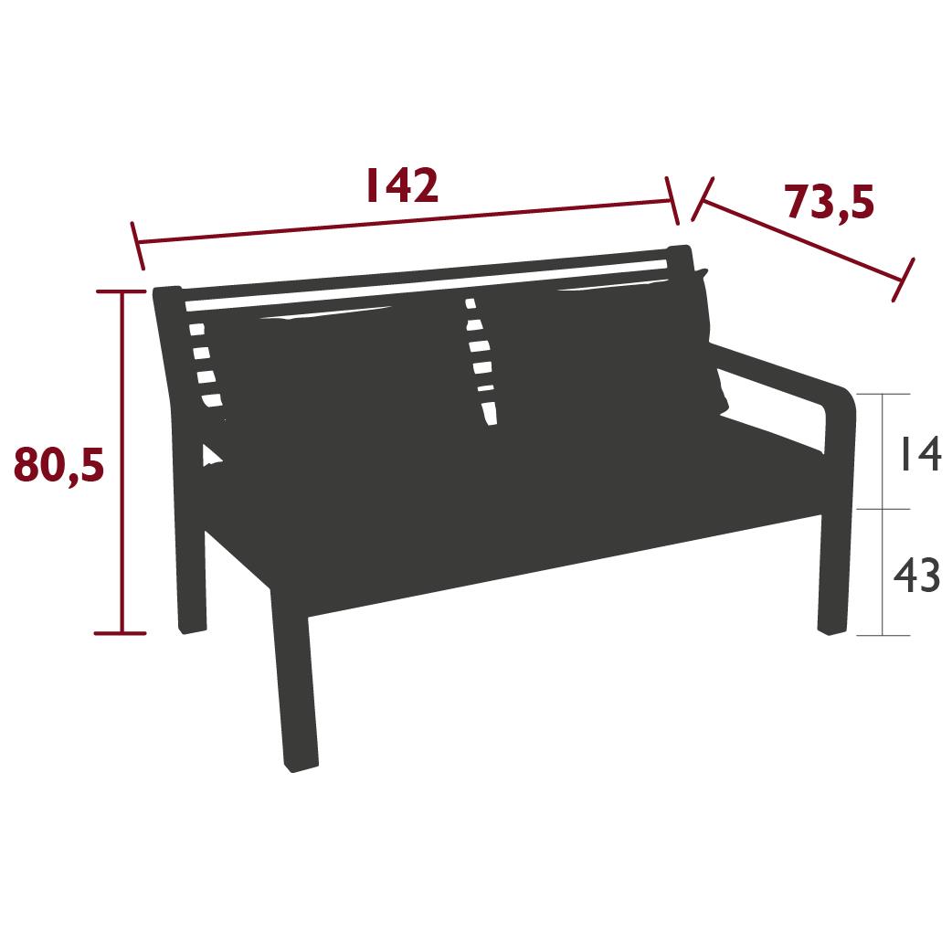 Somerset sofa, dimensions Somerset sofa, dimensions