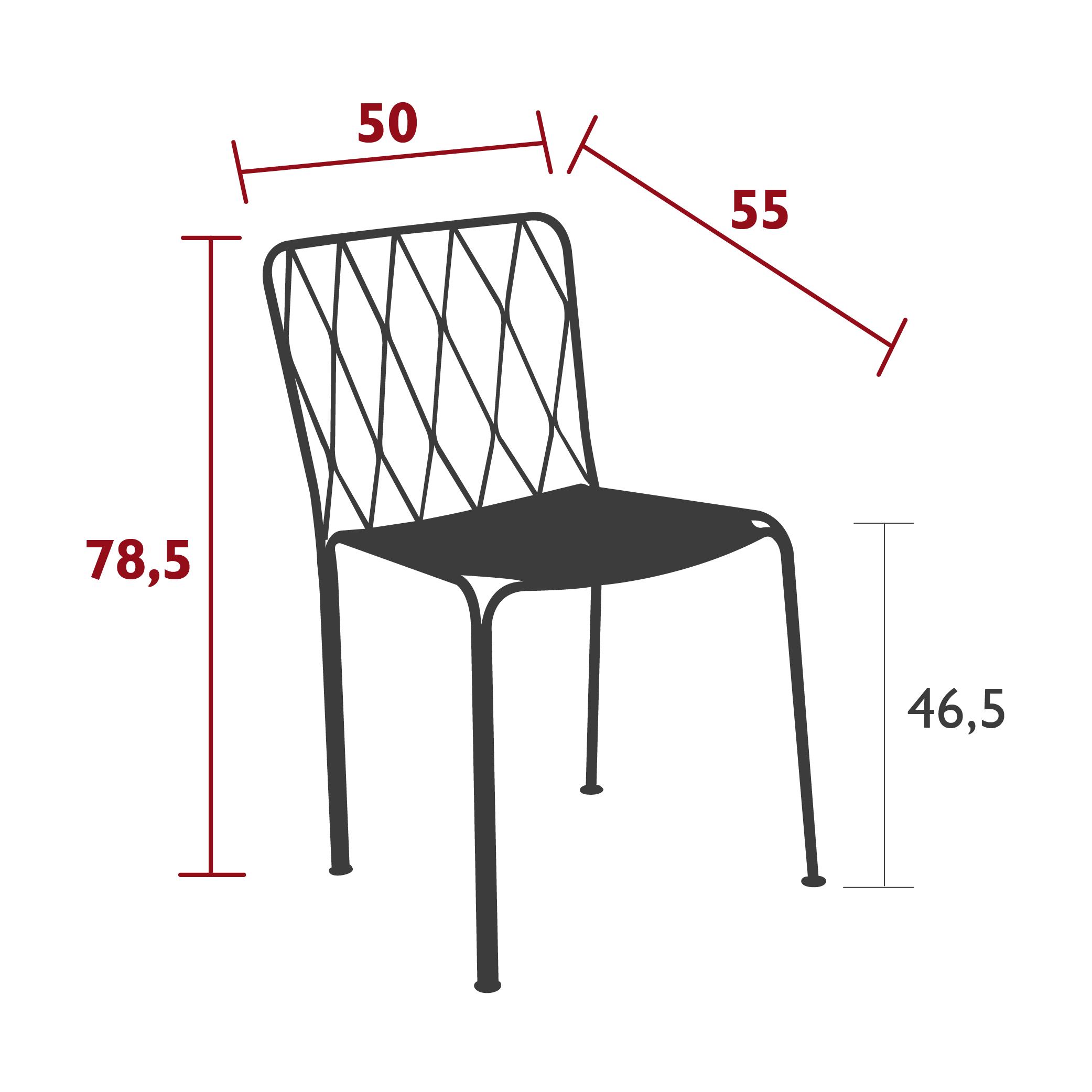 Kintbury chair, dimensions Kintbury chair, dimensions