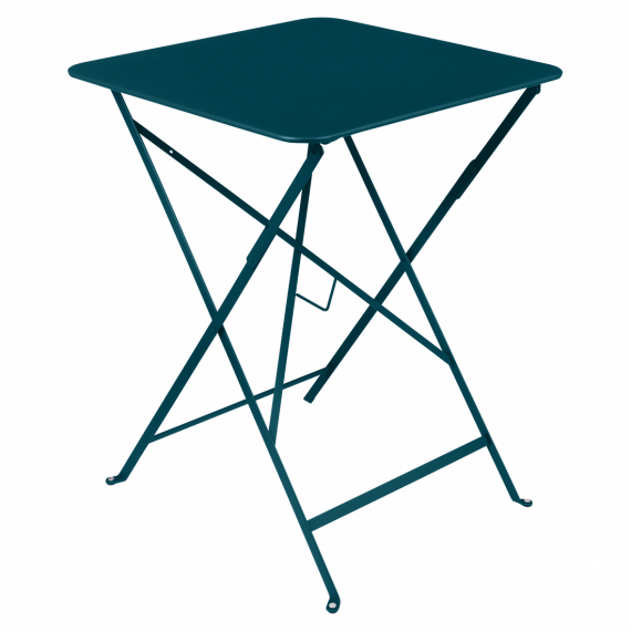 Bistro table 57 cm × 57 cm in Acapulco Blue