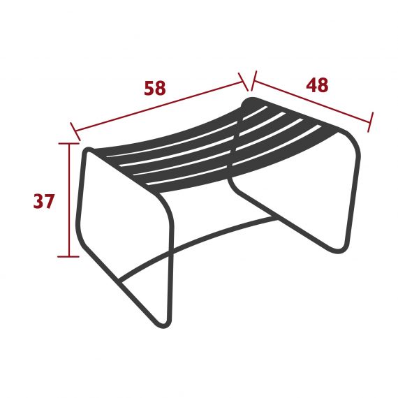 Surprising teak footrest dimensions