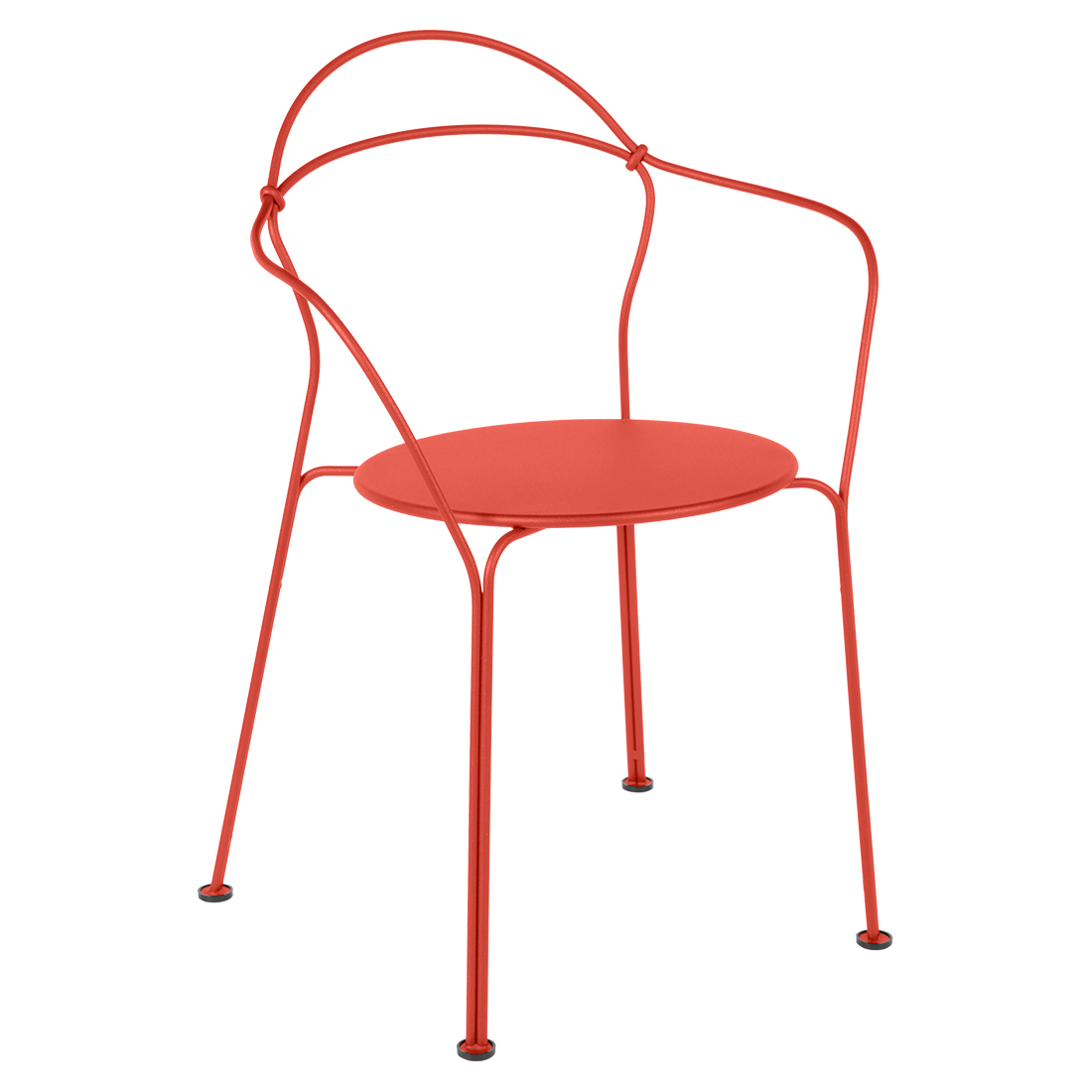 Airloop armchair in Capucine