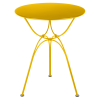 Airloop table, 60 cm diameter, in Honey
