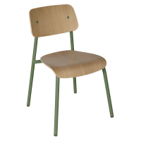 Studie oak chair in Cactus