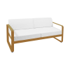 Bellevie two-seater sofa in Gingerbread with Off-White cushions