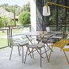 Monceau stools, table and bench, Balad lamp and stand
