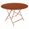 Bistro table 117 cm in Candied Orange