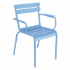 Luxembour armchair in Maya Blue