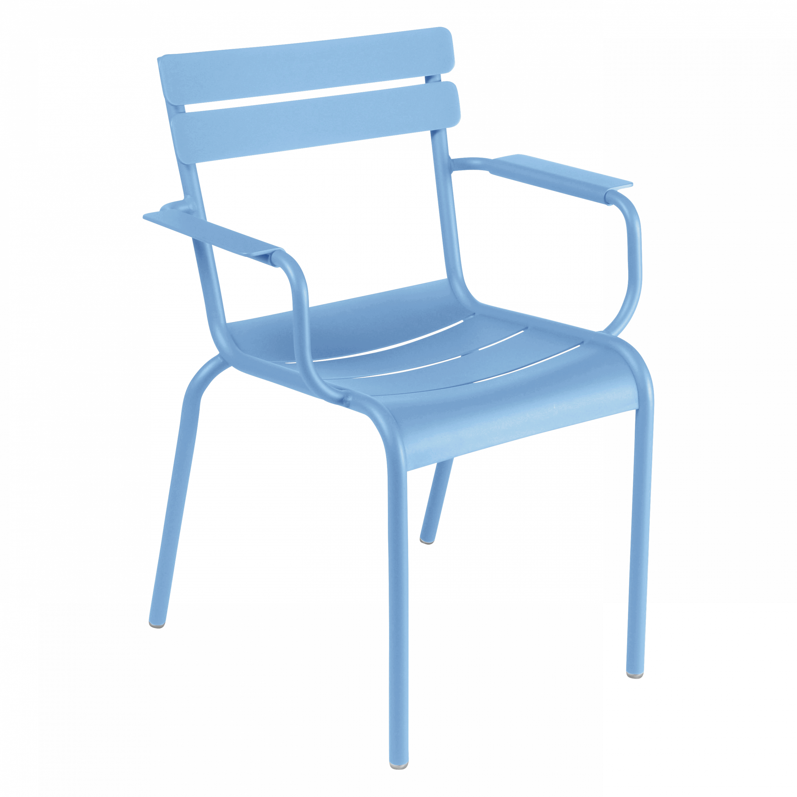 Luxembour armchair in Maya Blue
