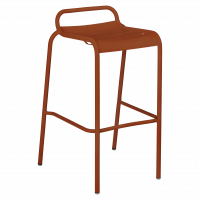 Luxembourg bar stool in Candied Orange