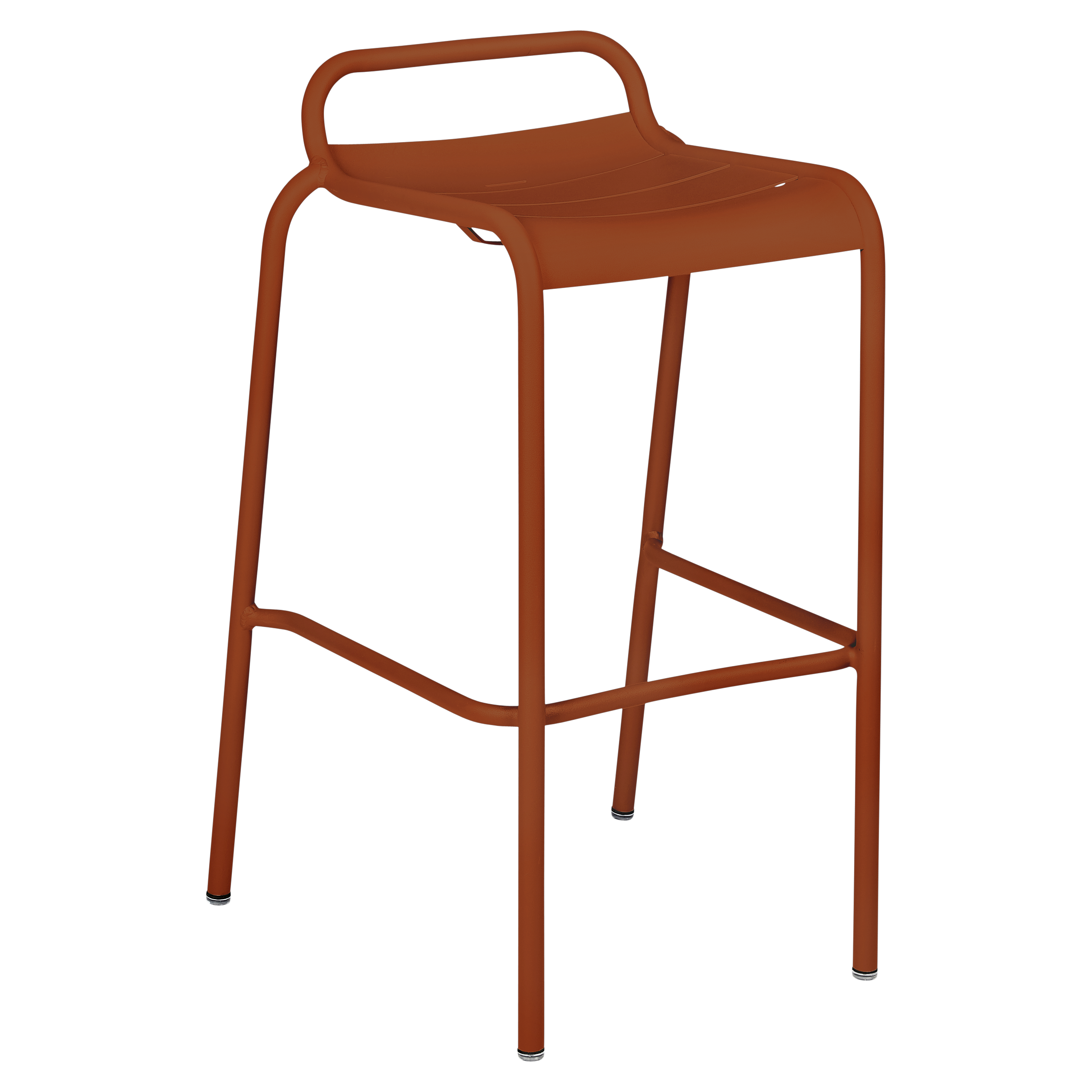 Luxembourg bar stool in Candied Orange
