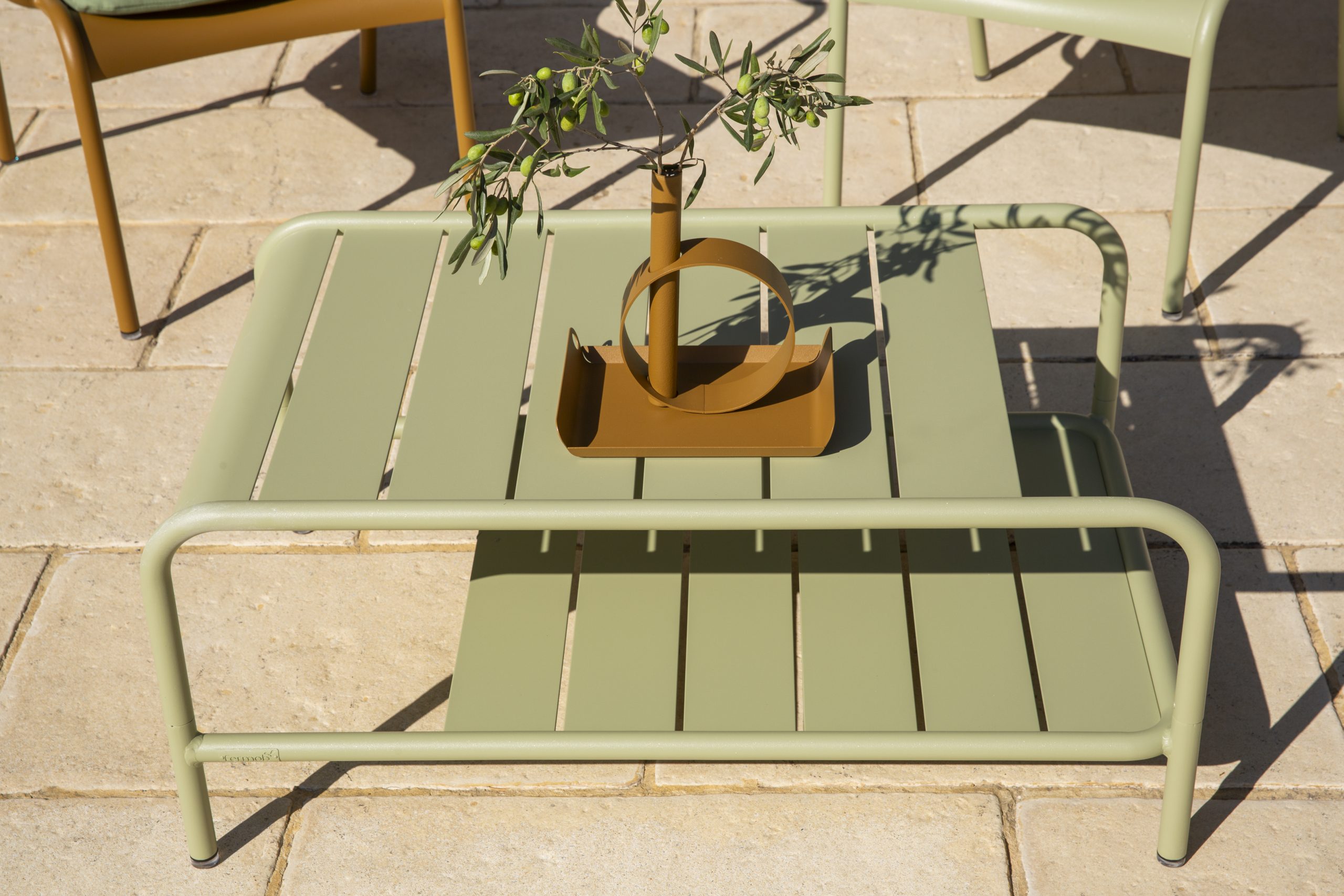 Luxembourg low table in Willow Green Luxembourg low table in Willow Green